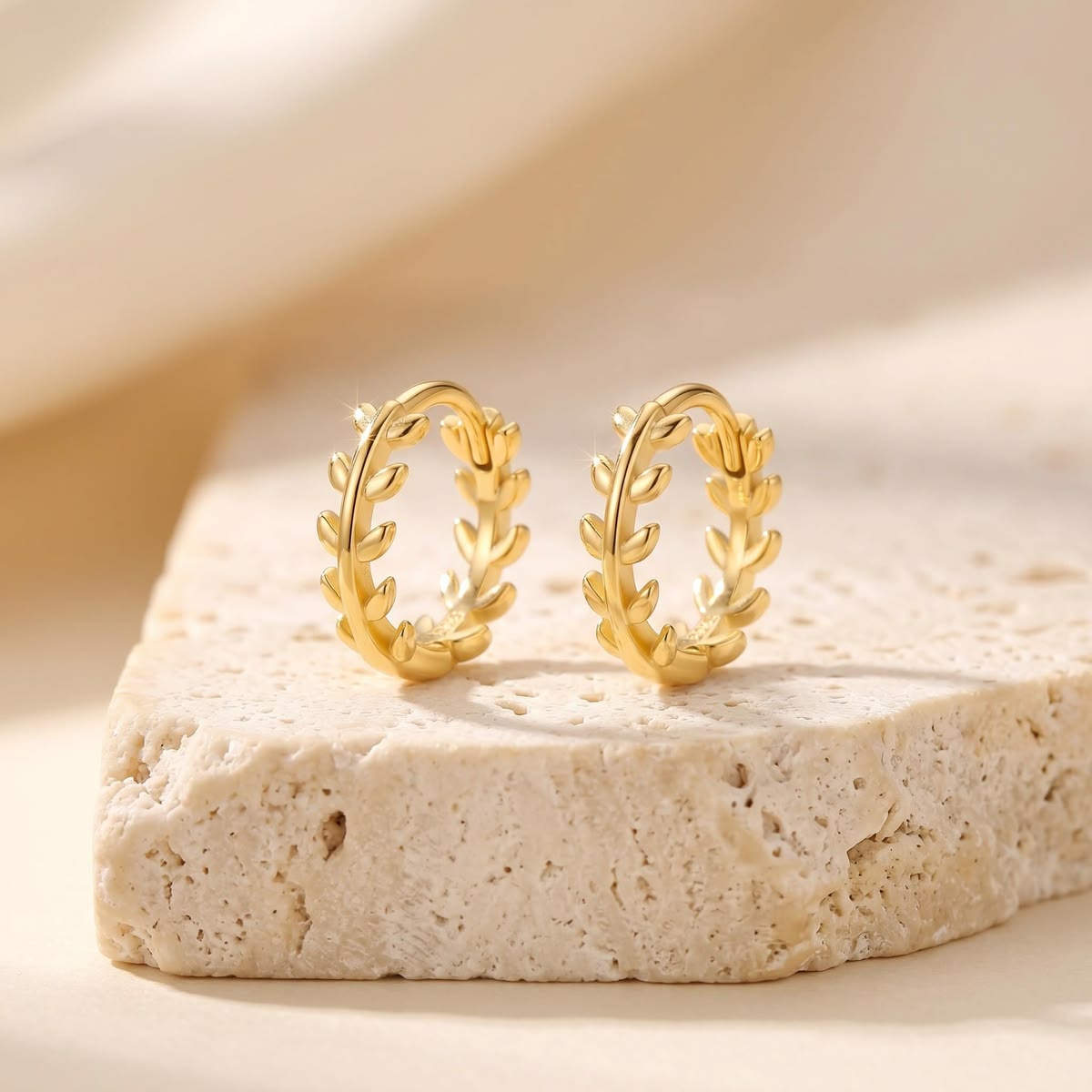 Plain earings